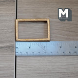 Miniature Portrait Frame 1:12 Scale Dollhouse Supplies Ornate Painting Frame 2-1/4 inch long - A095