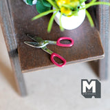 Miniature Tin Snips 1:12 Scale Metal Shear Scissors 1-1/16 inch long (non working) - G073