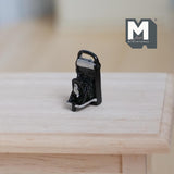 Miniature Folding Camera 1:12 Scale Metal Bellows Camera Classic Style Analog Camera 1-1/8 inch tall (non working) - E101
