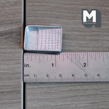 Miniature Paint Tray  1:12 Scale Dollhouse Supplies Paint Roller Pan 1-1/4 inch long (silver) - F076