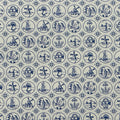 1:12 Scale Miniature Delft Tile Wallpaper, 17-1/8 x 12 inch, DIY Dollhouse Supply