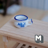 Miniature Potty 1:12 Scale Dollhouse Supplies Chamber Pot 9/16 inch tall (b) - A041