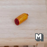 Miniature Half Stick Salami 1:12 Scale Dollhouse Supplies Food Sausage 3/4 inch long - E025