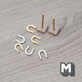 Miniature Horseshoe Game, Miniature Horse Shoe , Dollhouse Miniature Horseshoe Pitching Game , Miniature Quoits , 1:12 Scale Game - C061