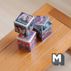 1:12 Scale Miniature Biscuit Tins, Set of 3, 13/16 inch tall, DIY Dollhouse Supply (metal)