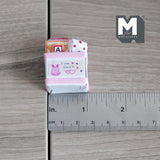 Dollhouse Supplies Baby Storage Box 1:12 Scale Miniature Baby Room Accessories 1-5/16 inch tall (all fixed in box) - G053