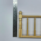 Dollhouse Supplies Railing Assembly Balustrade Porch Handrail Miniature House Patio Handrail Panel 9-5/16 Inch Long - J031