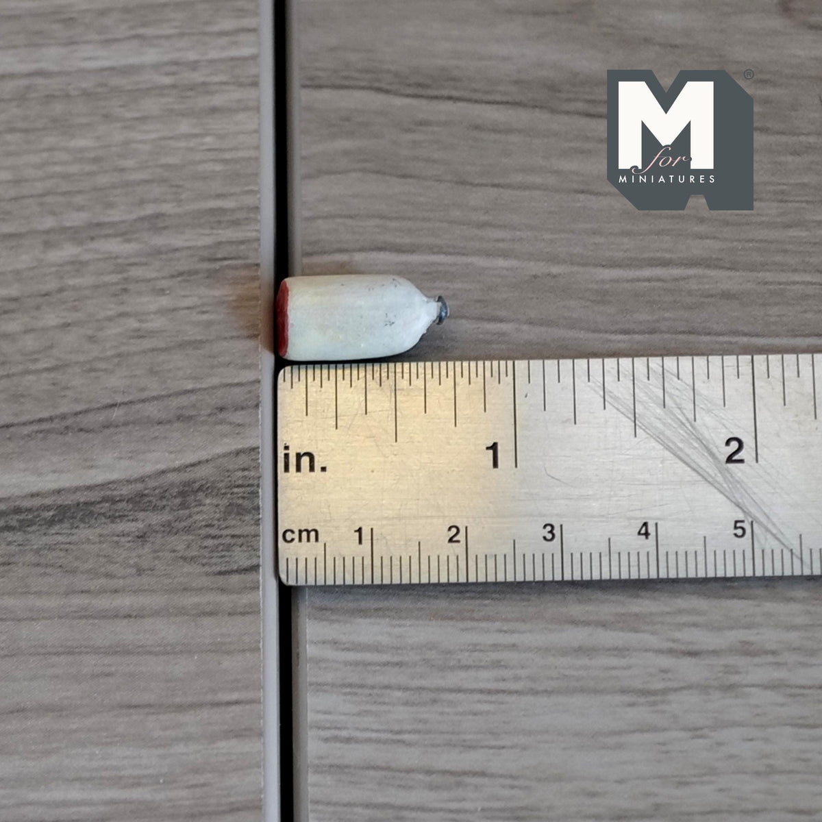 1:12 Scale Miniature Small Salami, White Casing, 3/4 inch long, DIY Dollhouse Supply