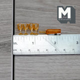 Miniature Wine Bottle and Glasses Set of 5 , 1:12 Scale Dollhouse Wine and Glasses  - B040