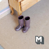 Miniature Rain Boots 1:12 Scale Rubber Boots  (brown) - B077