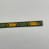 Dollhouse Marquetry Strip 1:12 Scale Framed Arrow Pattern Inlay Trim Veneer Strip 13-1/2 inch long (wood) -