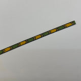 Dollhouse Marquetry Strip 1:12 Scale Framed Arrow Pattern Inlay Trim Veneer Strip 15 inch long (wood) -