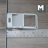Miniature Folding Chair 1:12 Scale Dollhouse Supplies Furniture 3-1/16 inch tall (metal) (white) - D032