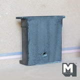 Miniature Victorian Style Fireplace 1:12 Scale Dollhouse Supplies Fireplace 3-3/4 inch tall (resin) - K009