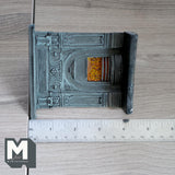 Miniature Corner Fireplace 1:12 Scale Dollhouse Supplies Victorian Style Corner Fireplace 4-1/4 inch tall (resin) - K052