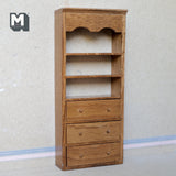 Dollhouse Supplies Oak Shelves 1:12 Scale Miniature Tall Shelves 7-1/2 inch tall (oak) - I013