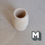 1/12スケール ミニチュア木製ワイン樽 高さ1-13/16インチ ドールハウスDIY用（中）