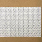 Dollhouse Supplies delft tile wallpaper 1:12 scale miniature farmers fishermen wall tile sheet 16-1/16 inch wide (paper) (blue)