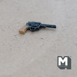 Miniature Navy Colt with Light Grip Handgun 1:12 Scale 1 inch long (non working) - F060