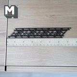 Dollhouse Supplies Angled Stair Railing 1:12 Scale 40-degrees Staircase Rail 6-7/16 inch long  - I043