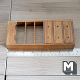 Dollhouse Supplies Oak Shelves 1:12 Scale Miniature Tall Shelves 7-1/2 inch tall (oak) - I013