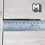 Miniature Black Belt for 1:12 Scale Figures 3-7/8 inch long (faux leather) - C043