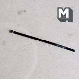 Miniature Black Belt for 1:12 Scale Figures 3-7/8 inch long (faux leather) - C043