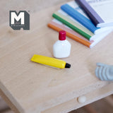 Miniature Crafting Adhesive Bottles Set of 2 Dollhouse Supplies Diorama Decoration Set (no content) - G066