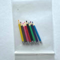 1:12 Scale Miniature Colored Pencils, Set of 8, 15/16 inch long, DIY Dollhouse Supply