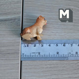 Miniature Sitting Pug 1:12 Scale Carlin 1-1/4 inch tall (cast resin) - C055