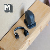 Miniature Headphone with Stand 1:12 Scale Wired Headset (non working)  -