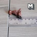 1/12スケール ミニチュア お座りブリタニースパニエルの子犬、高さ約3.7cm、ドールハウス用DIY素材（キャスト樹脂製）
