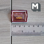 1:12 Scale Miniature Printed Food Trays, Set of 2, 1-3/8 inch long, DIY Dollhouse Supply (resin)