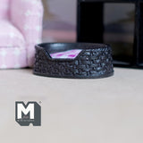 Miniature Cat Bed with Cushion 1:12 Scale Dollhouse Accessories Dog Bed Cushion 1-7/8 inch long - C029