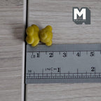 Ours miniature à l'échelle 1:12, 2 cm de haut, accessoire pour maison de poupée DIY (peau floquée) (marron)
