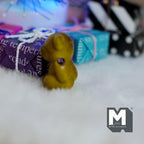 Ours miniature à l'échelle 1:12, 2 cm de haut, accessoire pour maison de poupée DIY (peau floquée) (marron)