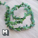 Dollhouse Miniature Greenleaf Garland Mini Christmas Decoration 38 inch long -