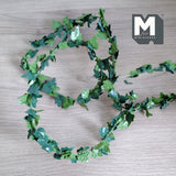 Dollhouse Miniature Ivy Greenleaf Garland Mini Christmas Decoration 38 inch long -