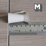 Miniature Pitcher Vase 1:12 Scale Dollhouse Supplies Fairy Garden Large Size Floor Jug Vase 1-13/16 inch tall (meta) (beige) - B069