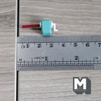 Miniature Crank Pencil Sharpener with Pencil 1:12 Scale Dollhouse Supplies School Accessory 1/2 inch tall (mint green) (non working) - G057