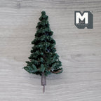 Dollhouse Miniature Pine Tree 3-13/16 inch tall (dark green) - I039