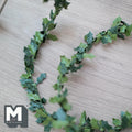 1:12 Scale Miniature Ivy Greenleaf Garland, Bendable Wire Stem, Cut to Length, 38 inch long (style d)