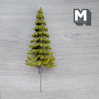 Dollhouse Miniature Pine Tree 4-1/2 inch tall (green) - I039
