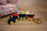 Dollhouse Train , 1:12 Scale Miniature Wooden Train - D043