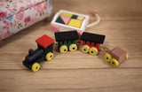 Dollhouse Supplies Train , 1:12 Scale Miniature Wooden Train - D043