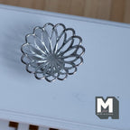 Dollhouse Supplies Wire Fruit Basket 1:12 Scale Miniature Large Size Fruit Dish Fruit Bowl (silver) 11/16 inch tall - A011
