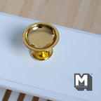 Miniature Metal Pedestal Serving Stand 1:12 Scale Cake Stand Patisserie Stand 1-1/16 inch dia. (medium) (gold) - A019
