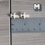 Miniature Bear Face Sandals 1:12 Scale Mini Shoes Tiny Sandals 11/16 inch long (resin) - G075
