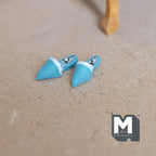 Miniature Pointed Toe Flats 1:12 Scale Shoes Dollhouse Decoration 11/16 inch long (resin) - G075