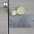 1:12 miniature ceramic coffee mug with handle tea cup 2 sets 4 pcs total (green)- A076